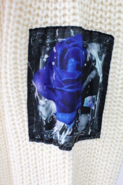 画像4: KMK(KINGLY MASK) / 裾ZIPロングプルオーバーニット M アイボリー T-25-12-19-001-KM-to-YM-ZT (4)