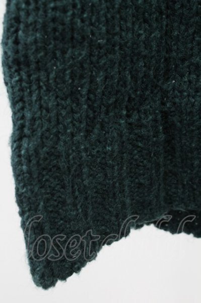 画像5: NO ID. / MIXニットVNプルオーバー 1 グリーン T-25-12-19-007-NO-to-YM-ZT (5)