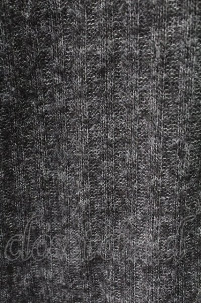 画像5: NO ID. / アクリル混Vネックリブニットソー 1 グレー T-25-12-19-009-NO-to-YM-ZT (5)