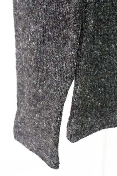 画像4: NO ID. / アクリルコットンVネックニットソー 1 グレー T-25-12-19-013-NO-to-YM-ZT (4)