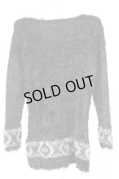 画像2: CIVARIZE / Hideネイティブフェザーヤーンプルオーバーニット 46 ブラック T-25-12-19-016-CI-to-YM-ZT273 (2)