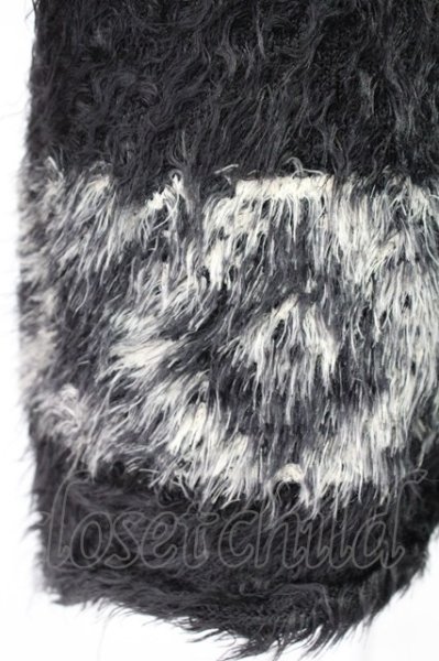 画像4: CIVARIZE / Hideネイティブフェザーヤーンプルオーバーニット 46 ブラック T-25-12-19-016-CI-to-YM-ZT (4)