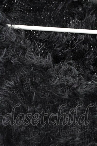 画像5: CIVARIZE / Hideネイティブフェザーヤーンプルオーバーニット 46 ブラック T-25-12-19-016-CI-to-YM-ZT (5)