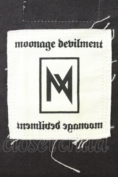 画像3: Moonage Devilment / オーバーラウンドタンクトップ F ユーズドブラック T-26-05-22-023-Mo-to-YM-ZT (3)
