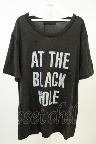 画像1: Moonage Devilment / AT THE BLACK HOLE ダメージTシャツ 46 ユーズドブラック T-26-05-22-024-Mo-ts-YM-ZT (1)