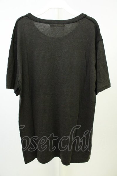 画像2: Moonage Devilment / AT THE BLACK HOLE ダメージTシャツ 46 ユーズドブラック T-26-05-22-024-Mo-ts-YM-ZT (2)