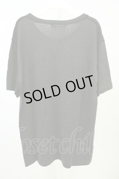 画像2: Moonage Devilment / AT THE BLACK HOLE ダメージTシャツ 46 ユーズドブラック T-26-05-22-024-Mo-ts-YM-ZT (2)