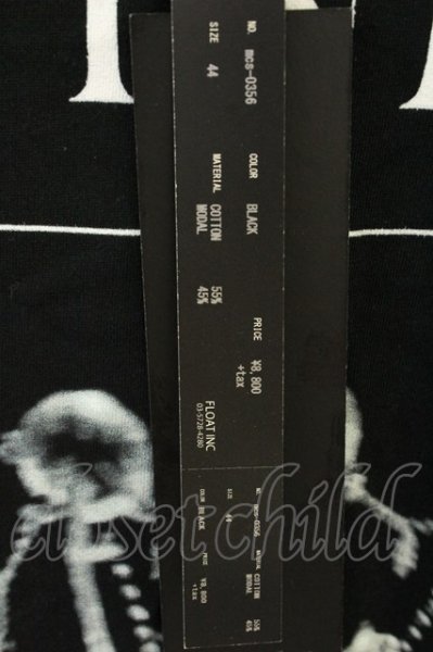 画像4: Moonage Devilment / FUGITIVE ポケットTシャツ 44 ブラック T-26-05-22-025-Mo-ts-YM-ZT (4)