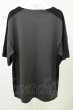 画像2: SEANA / バイカラースムースTシャツ L ブラックｘチャコール T-26-05-22-026-SE-ts-YM-ZT (2)