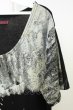 画像3: SEANA / スプラッシュプリントUネックTシャツ L ブラック T-26-05-22-027-SE-ts-YM-ZT (3)