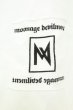 画像3: Moonage Devilment / ルーズポケットTシャツ 46 ホワイト T-26-05-22-003-Mo-ts-YM-ZT (3)