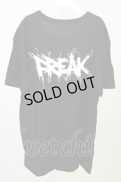 画像2: Moonage Devilment（清春） / FREAKレディTシャツ 46 ブラック T-26-05-22-028-Mo-ts-YM-ZT (2)