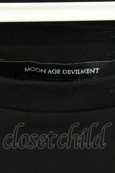 画像4: Moonage Devilment / 10TH ANNIVERSARY LOGO Tシャツ F ブラック T-26-05-22-031-Mo-ts-YM-ZT (4)