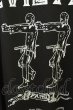 画像3: MARDIGRAS / EVIL77 Tシャツ  ブラック T-26-05-22-032-MA-ts-YM-ZT (3)