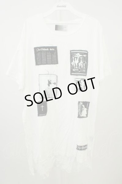 画像1: DIET BUTCHER SLIM SKIN / パッチBIG Tシャツ  ホワイト T-26-05-22-004-DI-ts-YM-ZT (1)