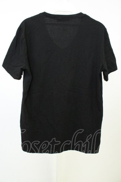 画像2: TORNADO MART / レオパードスモークフラワーTシャツ L ブラック T-26-05-22-034-TO-ts-YM-ZT (2)