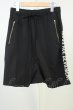 画像1: Moonage Devilment / Embroidery Track ショートパンツ 00 ブラック T-26-05-22-040-Mo-pa-YM-ZT (1)