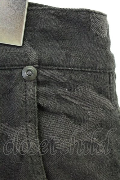 画像3: CIVARIZE / Hunt 迷彩柄ジャガードサルエルパンツ 44 ブラック T-26-05-22-041-CI-pa-YM-ZT (3)