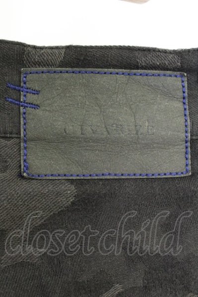 画像4: CIVARIZE / Hunt 迷彩柄ジャガードサルエルパンツ 44 ブラック T-26-05-22-041-CI-pa-YM-ZT (4)