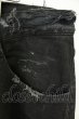 画像4: NO ID. BLACK / パンツ.×RESURRECTION ストレッチデニムデストロイ加工スキニー 1 ブラック T-26-05-22-043-NO-pa-YM-ZT (4)