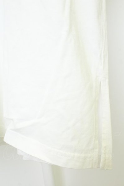 画像3: NO ID. BLACK / グラフィックロゴプリントBIG Tシャツ ONE ホワイト T-26-05-22-006-NO-ts-YM-ZT (3)
