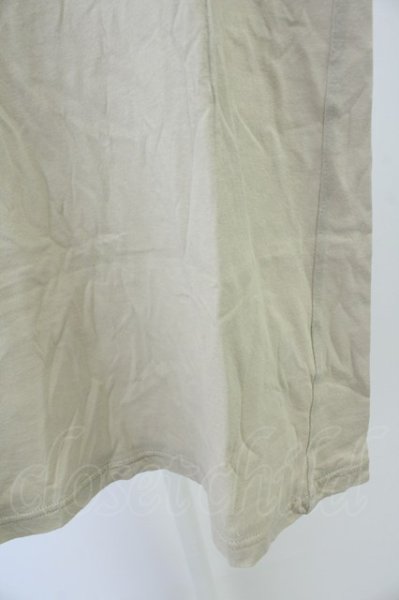 画像3: Moonage Devilment / コットンリラックスVネックTシャツ 46 ベージュ T-26-05-22-009-Mo-ts-YM-ZT (3)