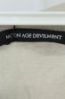 画像4: Moonage Devilment / コットンリラックスVネックTシャツ 46 ベージュ T-26-05-22-009-Mo-ts-YM-ZT (4)