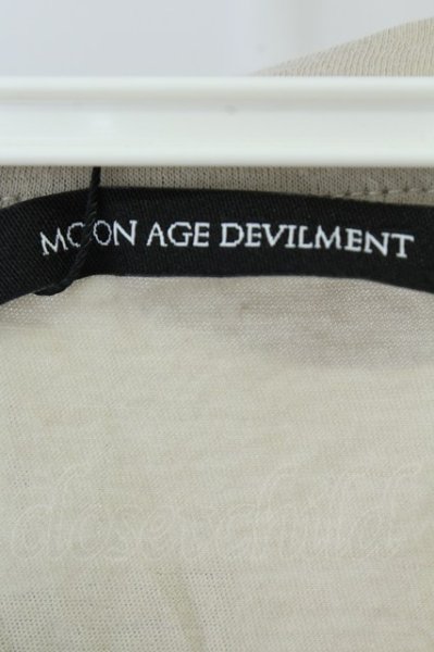 画像4: Moonage Devilment / コットンリラックスVネックTシャツ 46 ベージュ T-26-05-22-009-Mo-ts-YM-ZT (4)