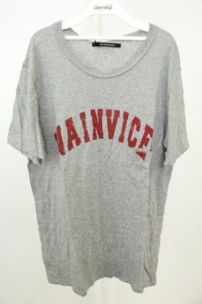 画像1: Moonage Devilment / VAINVICE ポケットTシャツ 46 グレー T-26-05-22-011-Mo-ts-YM-ZT (1)