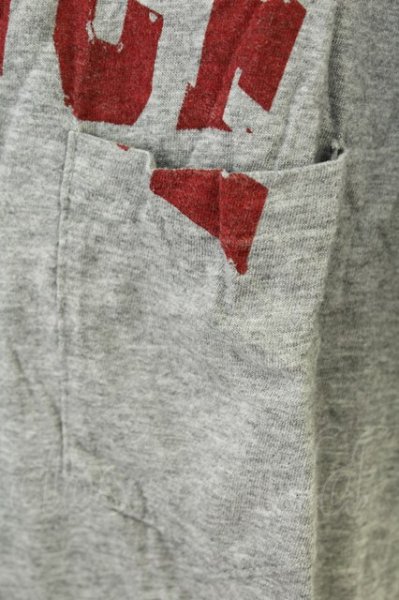 画像3: Moonage Devilment / VAINVICE ポケットTシャツ 46 グレー T-26-05-22-011-Mo-ts-YM-ZT (3)