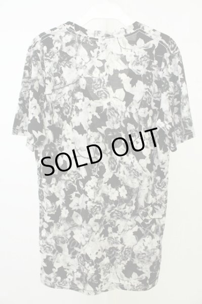 画像2: SEANA / 花柄VネックスムースTシャツ L ブラック T-26-05-23-003-SE-ts-YM-ZT (2)