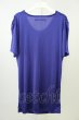 画像2: SEANA / ドレープネックスムーツTシャツ L ブルー T-26-05-23-027-SE-ts-YM-ZT (2)