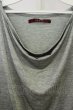 画像3: SEANA / ドレープネックスムースTシャツ L グレー T-26-05-23-005-SE-ts-YM-ZT (3)