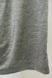 画像4: SEANA / ドレープネックスムースTシャツ L グレー T-26-05-23-005-SE-ts-YM-ZT (4)