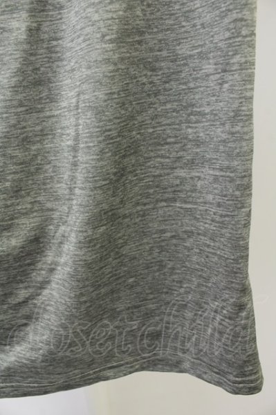 画像4: SEANA / ドレープネックスムースTシャツ L グレー T-26-05-23-005-SE-ts-YM-ZT (4)