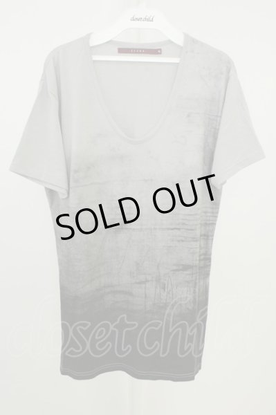 画像1: SEANA / グラデーションプリントTシャツ XL グレー T-26-05-23-006-SE-ts-YM-ZT (1)