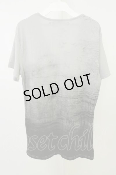画像2: SEANA / グラデーションプリントTシャツ XL グレー T-26-05-23-006-SE-ts-YM-ZT (2)