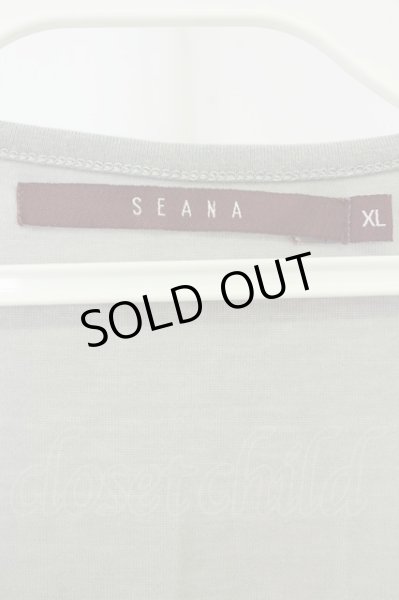 画像4: SEANA / グラデーションプリントTシャツ XL グレー T-26-05-23-006-SE-ts-YM-ZT (4)