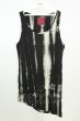 画像1: SEANA / ブリーチストライプロングタンクトップ L ブラック T-26-05-23-008-SE-to-YM-ZT (1)