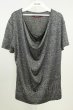 画像1: SEANA / ドレープネックスムースTシャツ L ミックス T-26-05-23-009-SE-ts-YM-ZT (1)