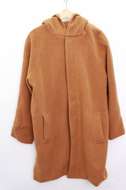 【SALE】unrelaxing コート.メルトン比翼フードロング