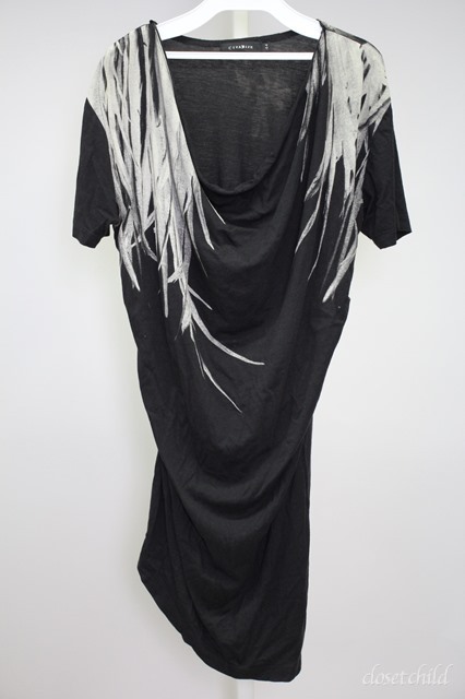 Civarize Tシャツ Abuse チェーン付きドレープ メンズクローゼットチャイルド