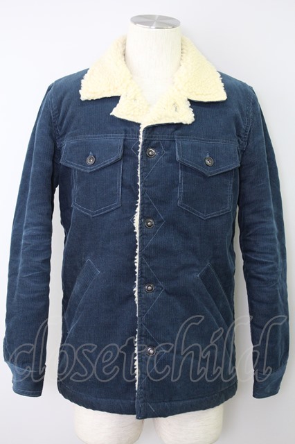 【SALE】Moonage Devilment(清春) ジャケット.コーデュロイランチコート /ブルー/44
