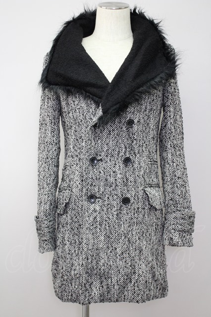 Wild Party コートフードファーツイード メンズクローゼットチャイルド