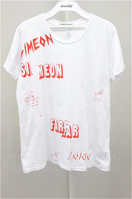 Simeon Farrar tシャツ 文字プリント メンズクローゼットチャイルド Simeon Farrar tシャツ 文字プリント メンズクローゼットチャイルド