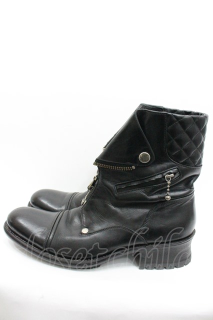 【SALE】alfredoBANNISTER ブーツ.ライダース /ブラック/40