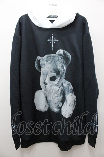 Travas Tokyo パーカー 配色クマパーカー メンズクローゼットチャイルド