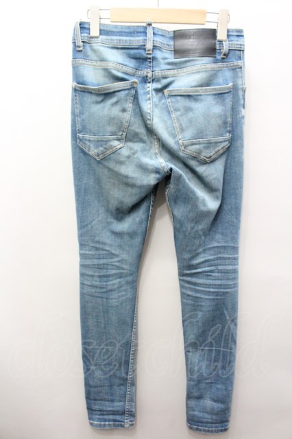 【SALE】ZARA パンツ.ストレッチスキニーデニム /ライトインディゴ/EU 38