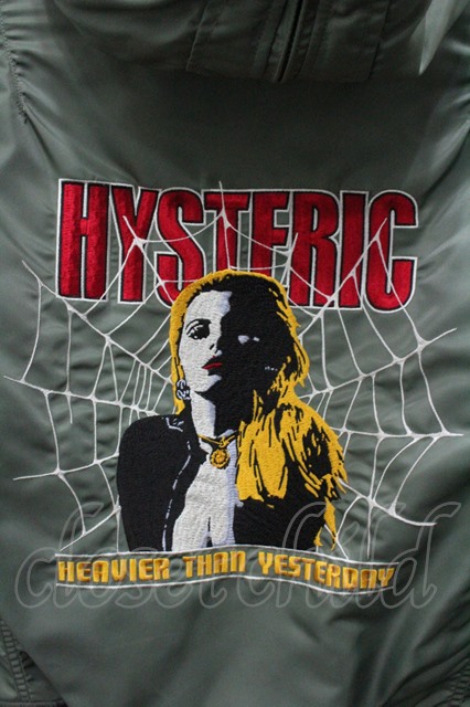 HYSTERIC GLAMOUR ジャケット.プリマロフトエアフォースフーデッド