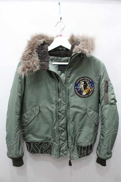 HYSTERIC GLAMOUR ジャケット.プリマロフトエアフォースフーデッド